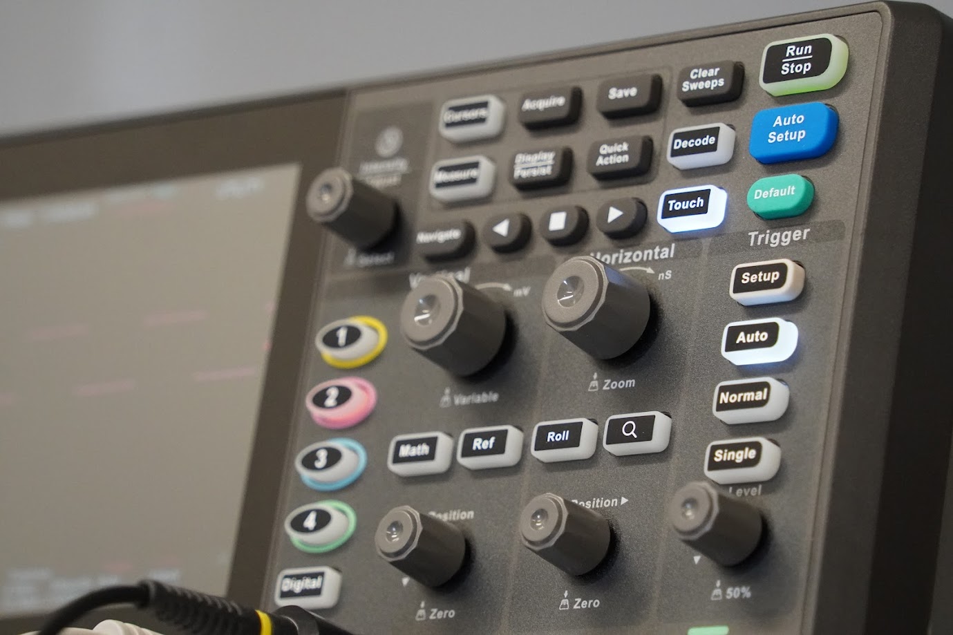Electronic test equipment used to validate Sentinel access control hardware performance